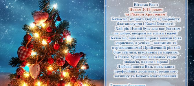 З Новим 2019 роком!