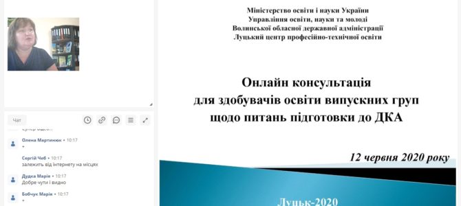 Онлайн консультація